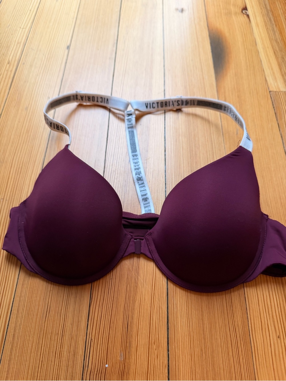 Victoria's Secret Deep Plum Racerback Bra 36B